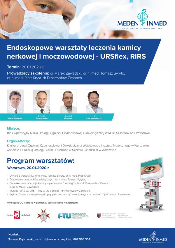 Endoskopowe Warsztaty Leczenia Kamicy Nerkowej i Moczowodowej