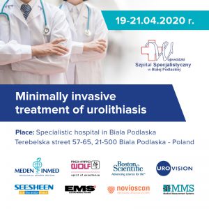 Minimally invasive treatment of urolithiasis